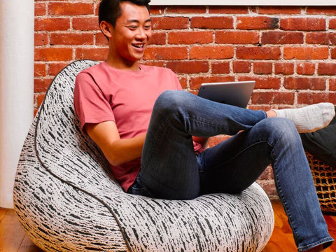 Lounger Bean Bag in Luxe - Perfect for Gaming