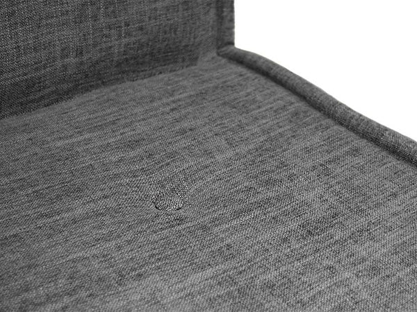 Modju Modular Sofa - Dark Grey Woven Fabric Couch Top Section