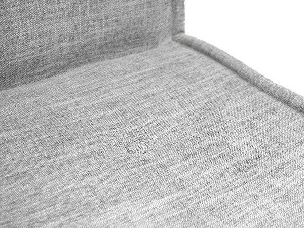 Modju Modular Sofa - Light Grey Woven Fabric Couch Top Section