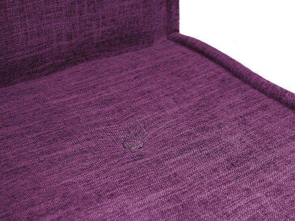 Modju Modular Sofa - Purple Woven Fabric Couch Top Section