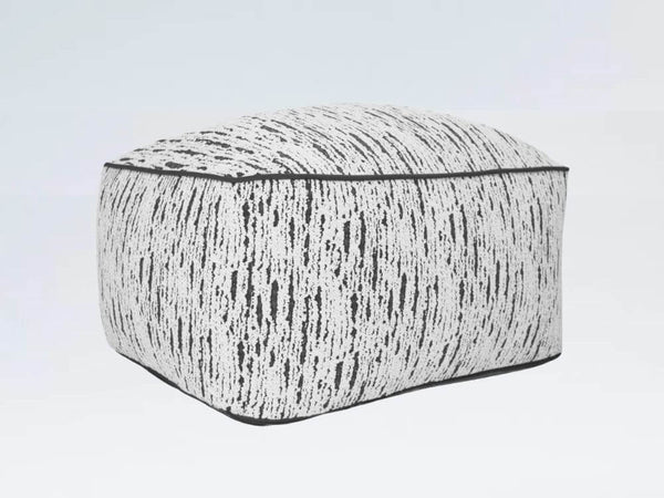 Premium Ottoman Pouffe White