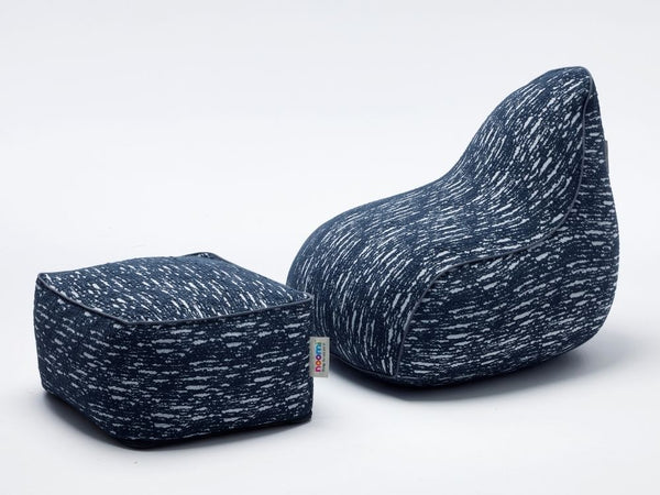 Ottoman Luxe Bean Bag