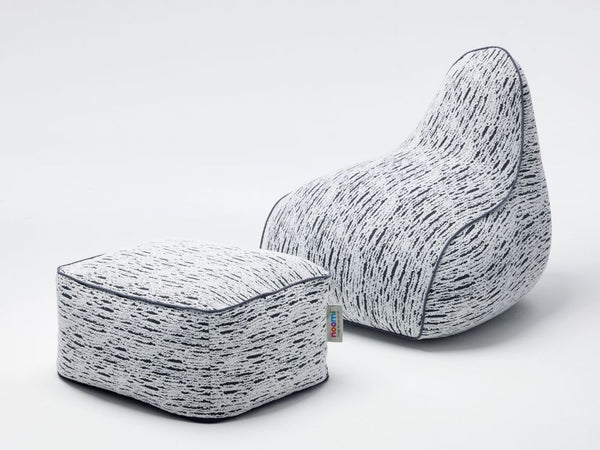 Ottoman Luxe Bean Bag