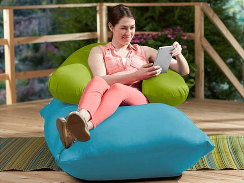 Our outdoor stretchy comfy U shaped support cushion