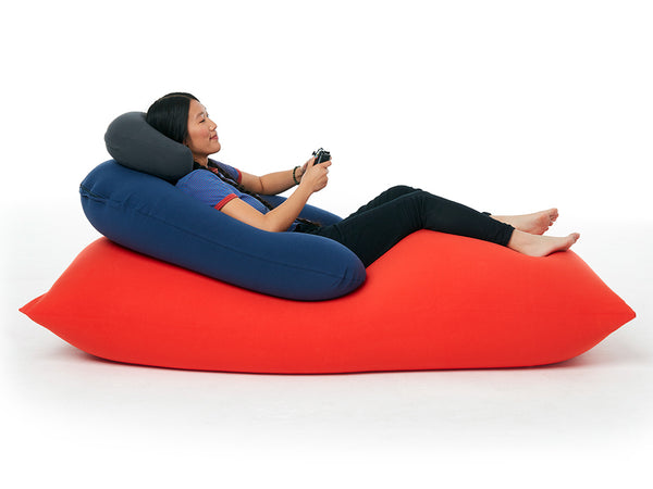Zzz Pillow - Extra neck support bean bag cushion. No more sore neck.